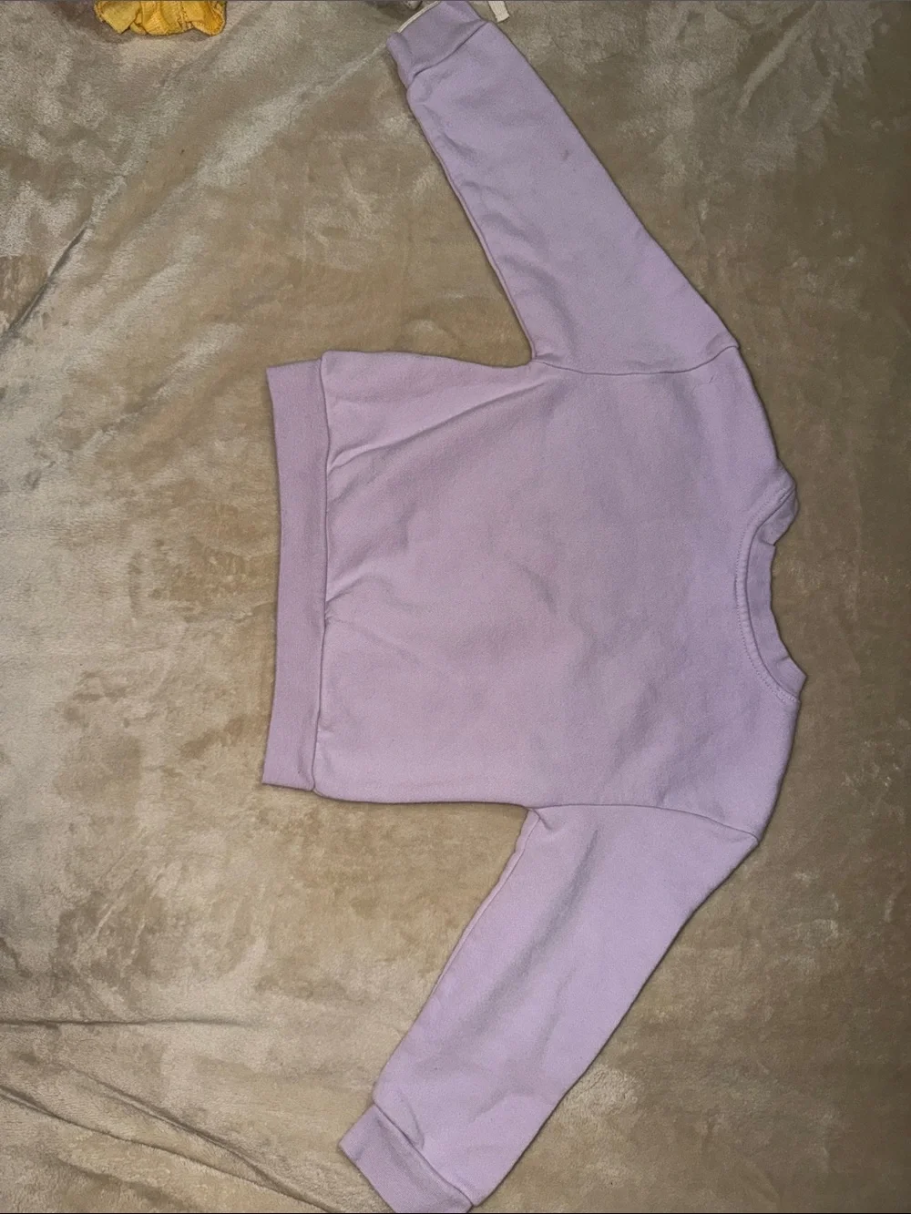 GAP Lilac Sweatshirt with Snoopy Graphic
